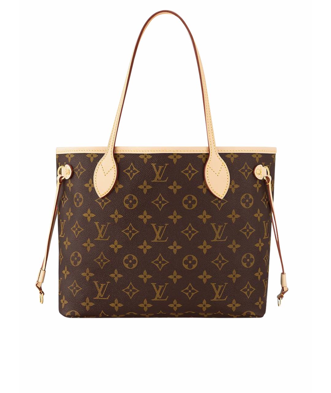 LOUIS VUITTON Коричневая сумка тоут, фото 1