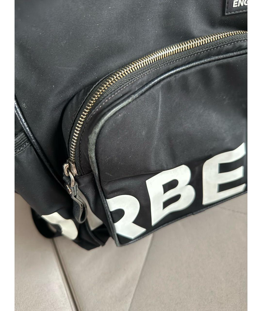 BURBERRY Черный рюкзак, фото 5