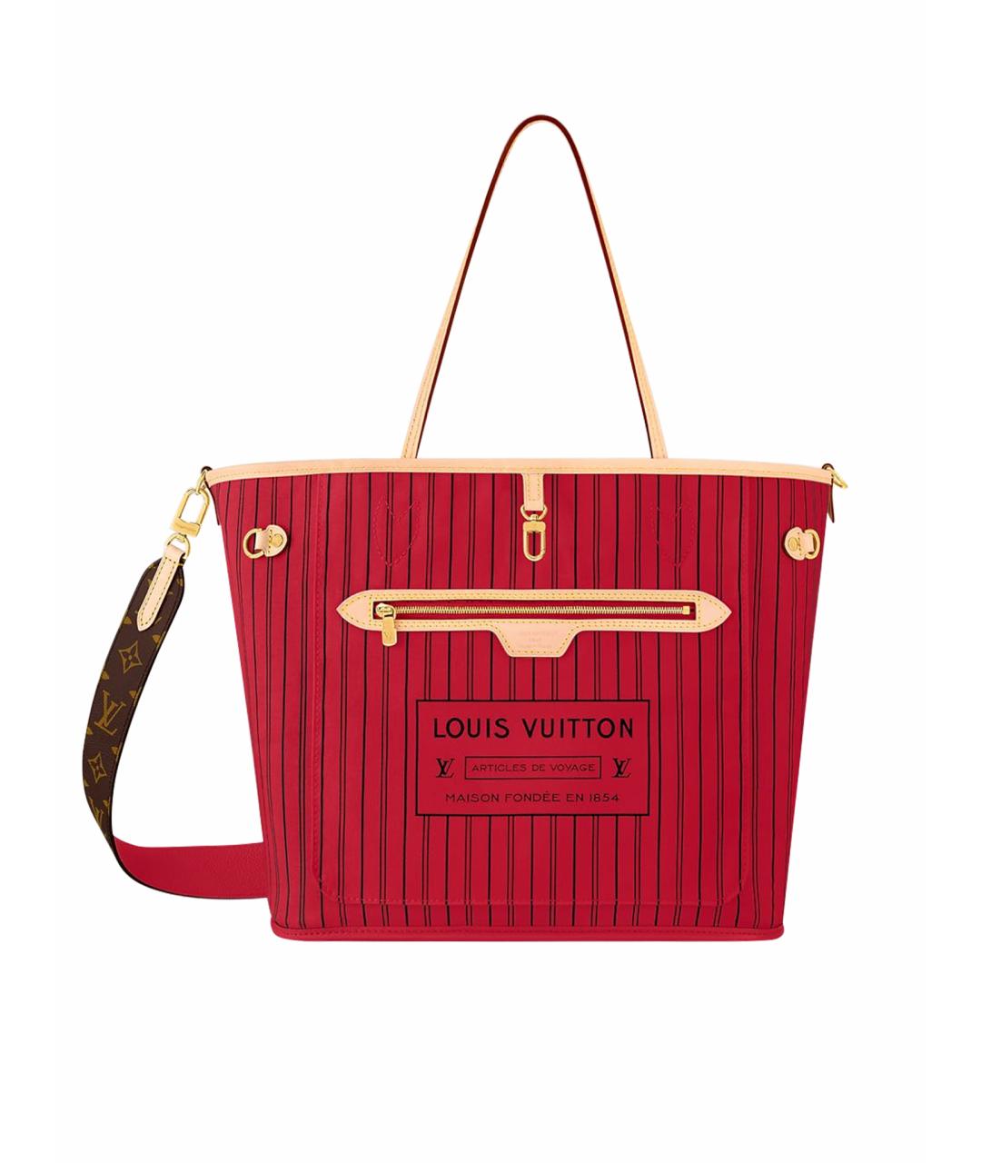 LOUIS VUITTON Коричневая сумка тоут, фото 1