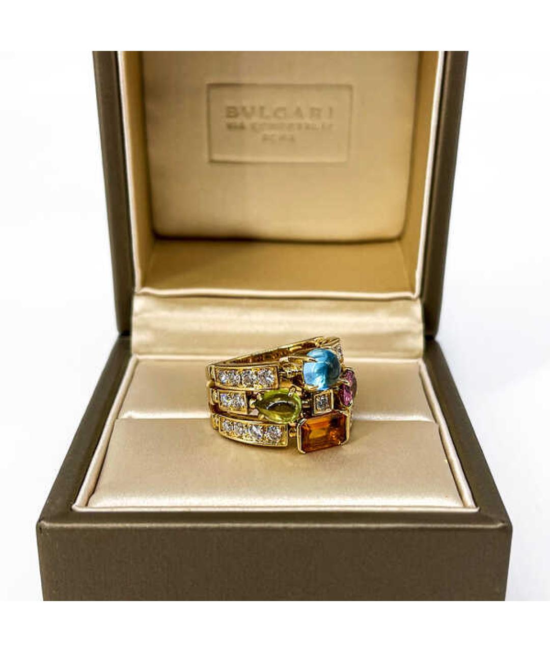 BVLGARI Мульти кольцо из желтого золота, фото 2