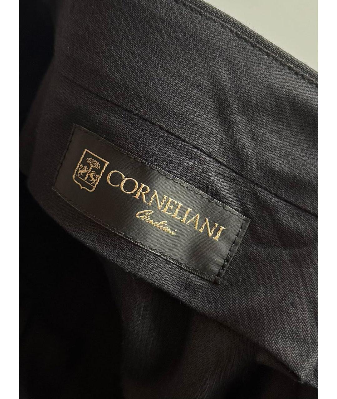 CORNELIANI Черные повседневные брюки, фото 4