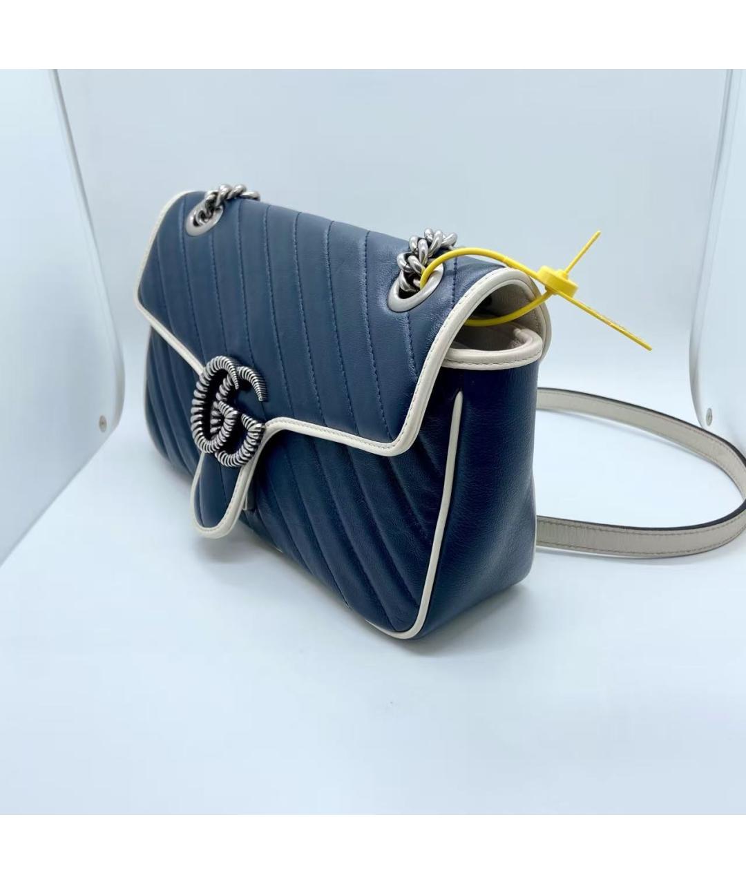GUCCI Голубая сумка через плечо, фото 4