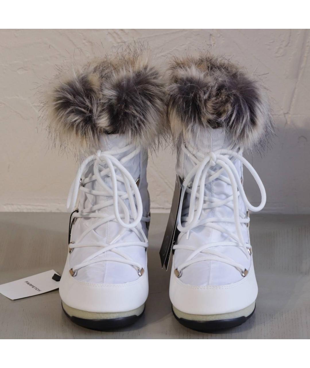 MOON BOOT Белые ботинки, фото 2