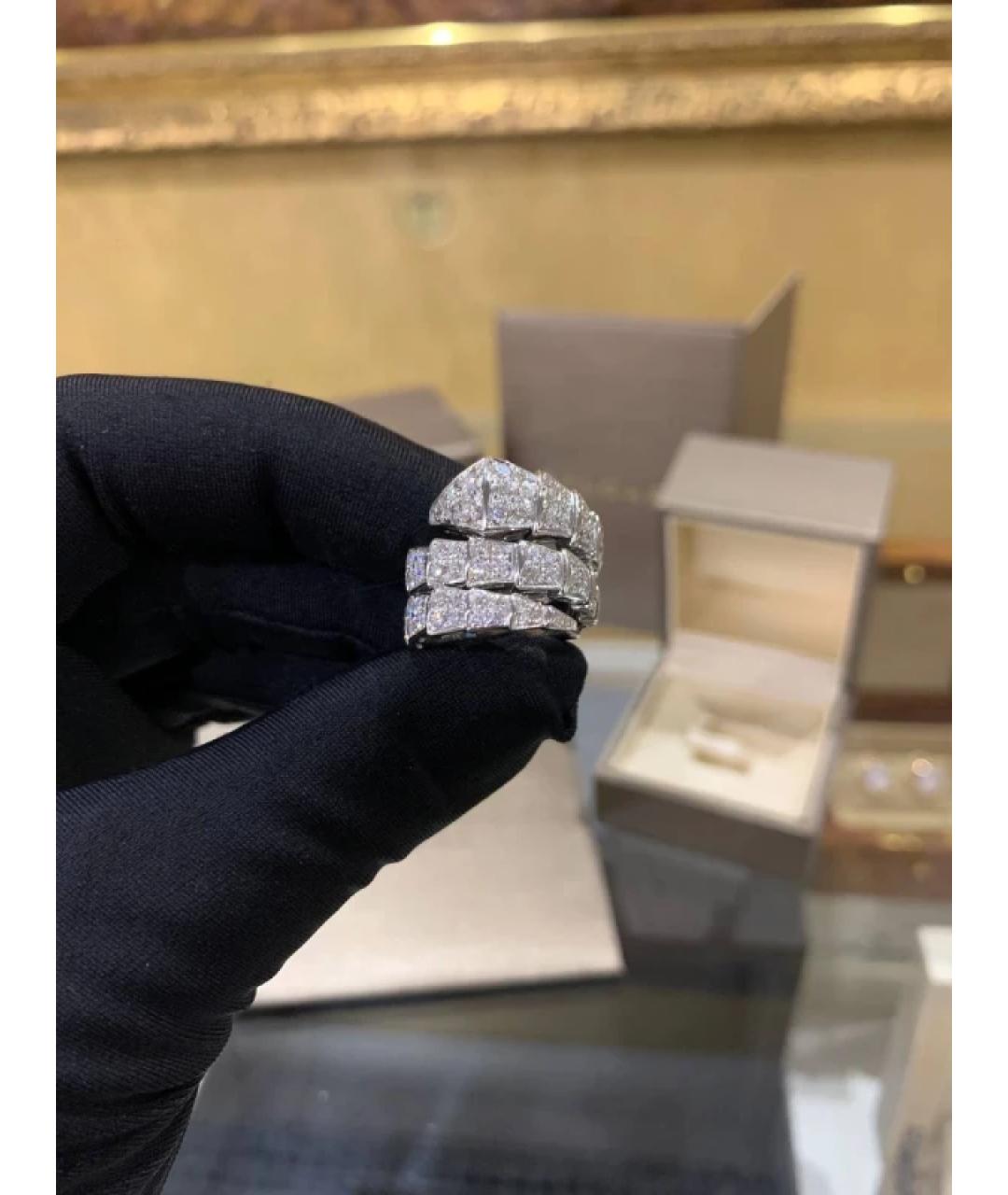 BVLGARI Кольцо из белого золота, фото 3