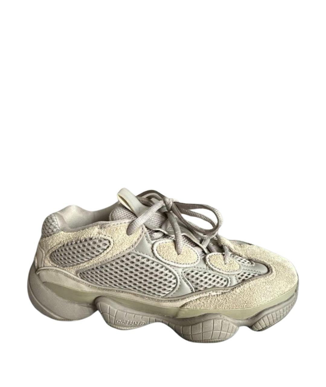 ADIDAS YEEZY Серые замшевые кроссовки, фото 1