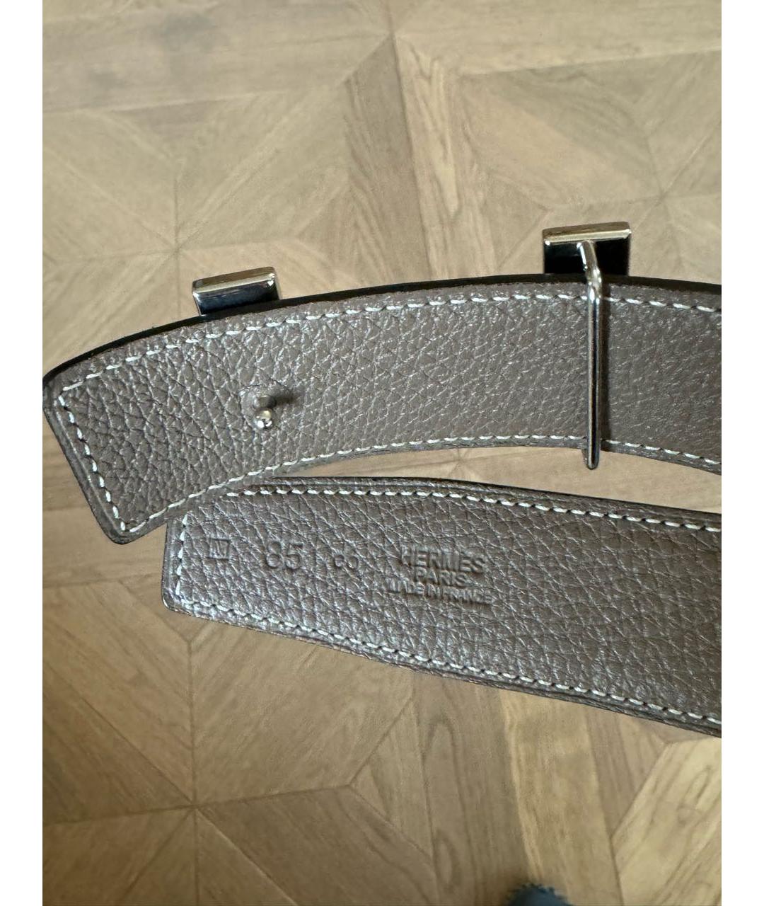 HERMES Мульти кожаный ремень, фото 3