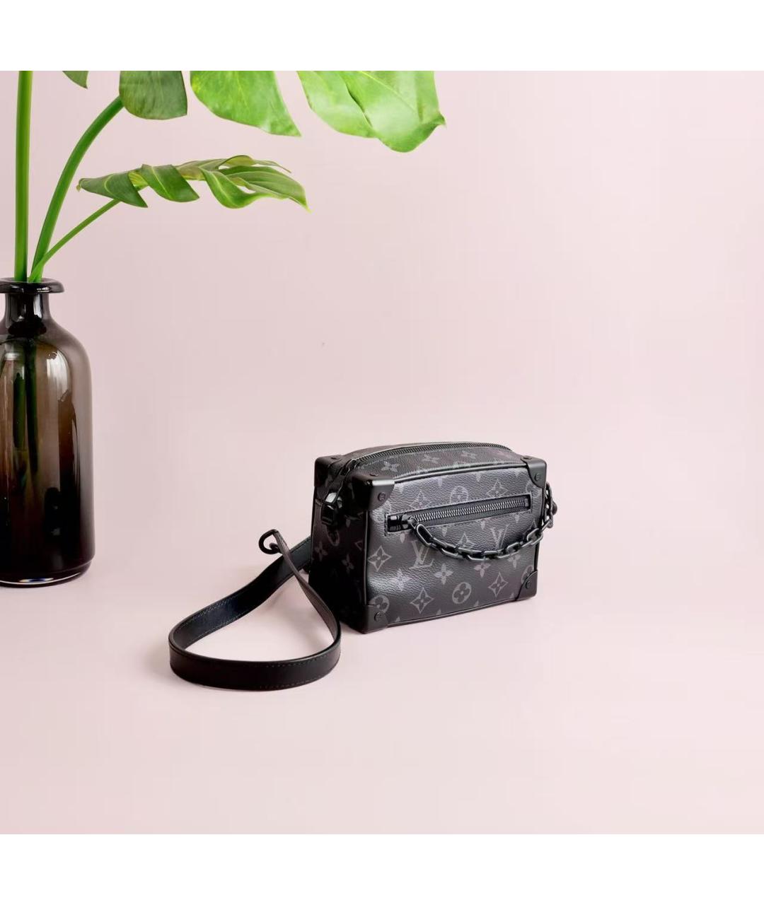 LOUIS VUITTON Черная сумка через плечо, фото 3
