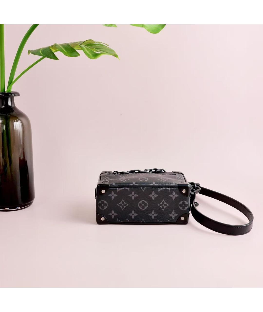 LOUIS VUITTON Черная сумка через плечо, фото 6