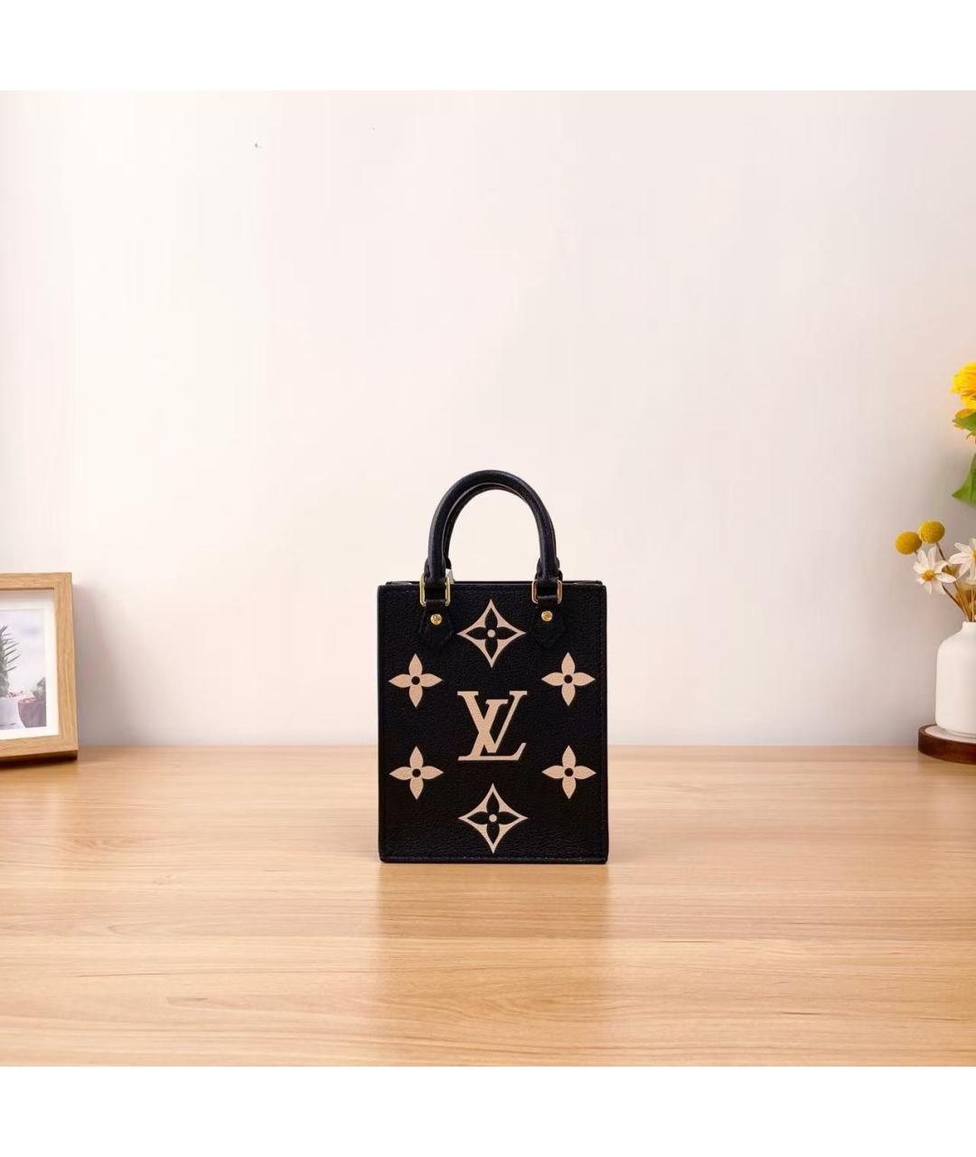 LOUIS VUITTON Черная сумка через плечо, фото 5