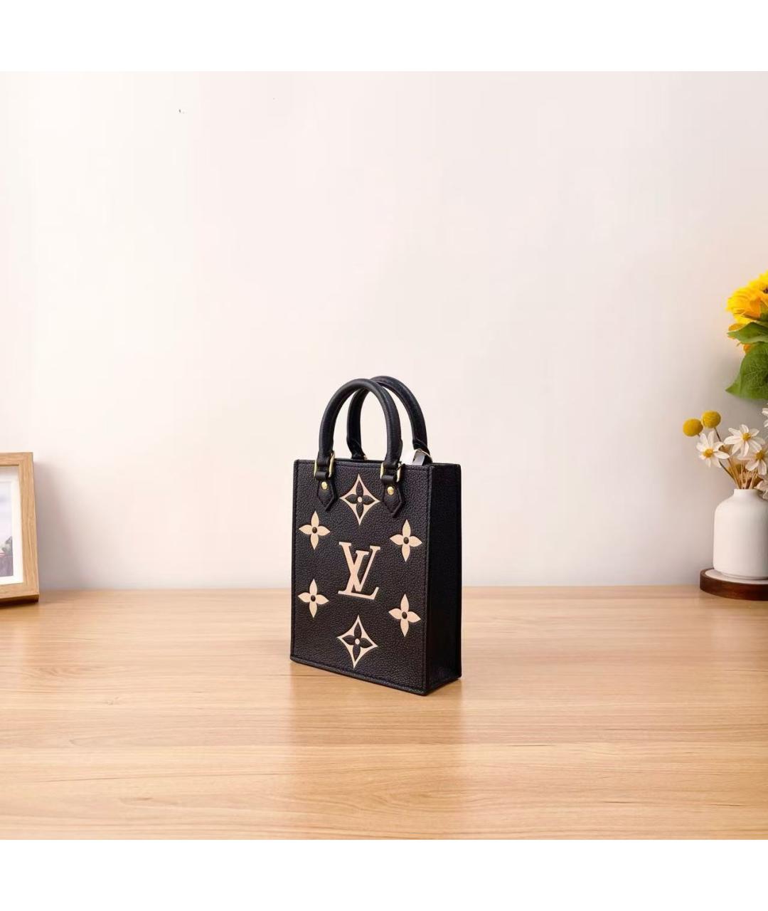 LOUIS VUITTON Черная сумка через плечо, фото 3
