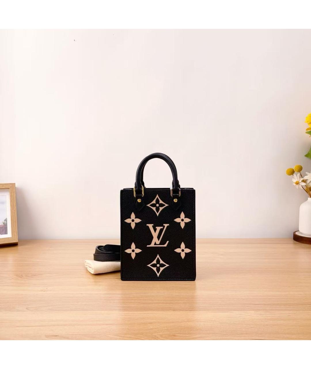 LOUIS VUITTON Черная сумка через плечо, фото 2