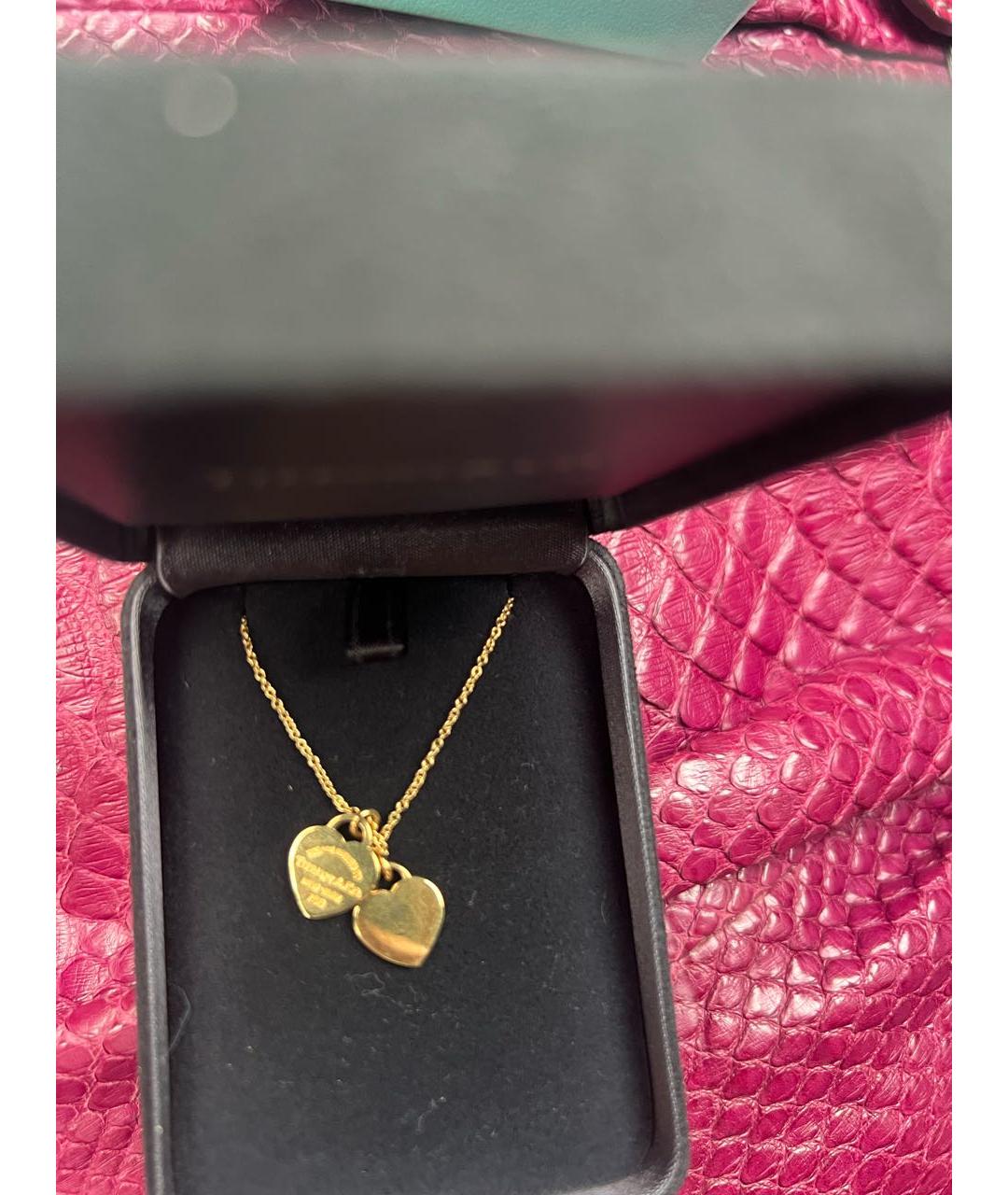 TIFFANY&CO Золотая подвеска из желтого золота, фото 3