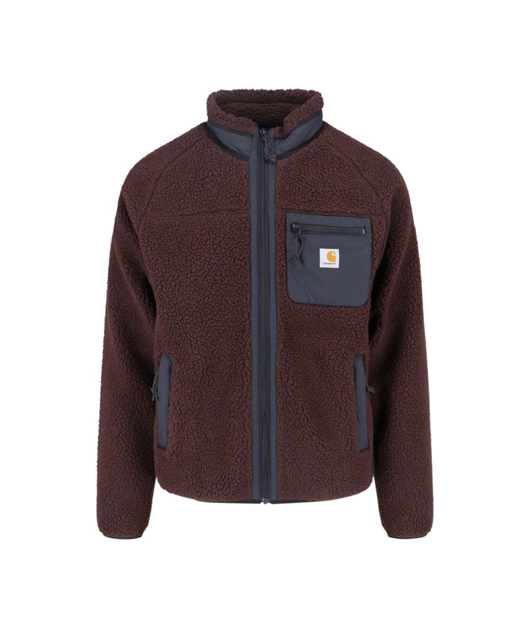 CARHARTT WIP Коричневая полиэстеровая куртка, фото 1