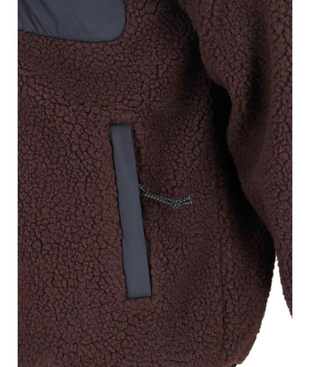 CARHARTT WIP Коричневая полиэстеровая куртка, фото 4