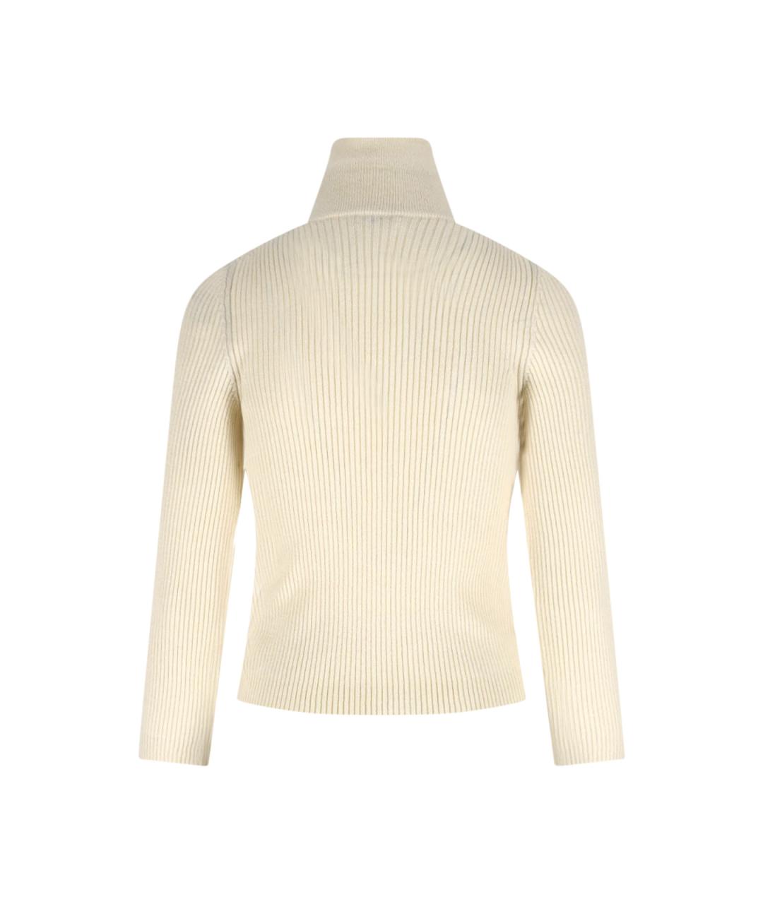 CELINE Белый шерстяной джемпер / свитер, фото 2