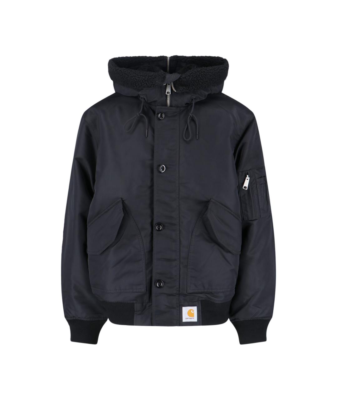 CARHARTT WIP Черная полиамидовая куртка, фото 1