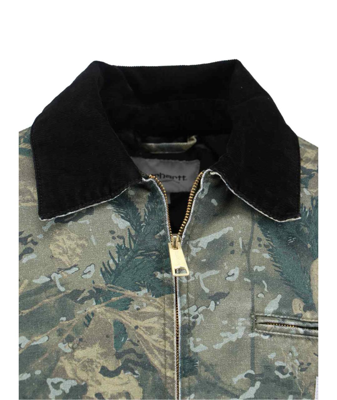 CARHARTT WIP Зеленая хлопковая куртка, фото 4