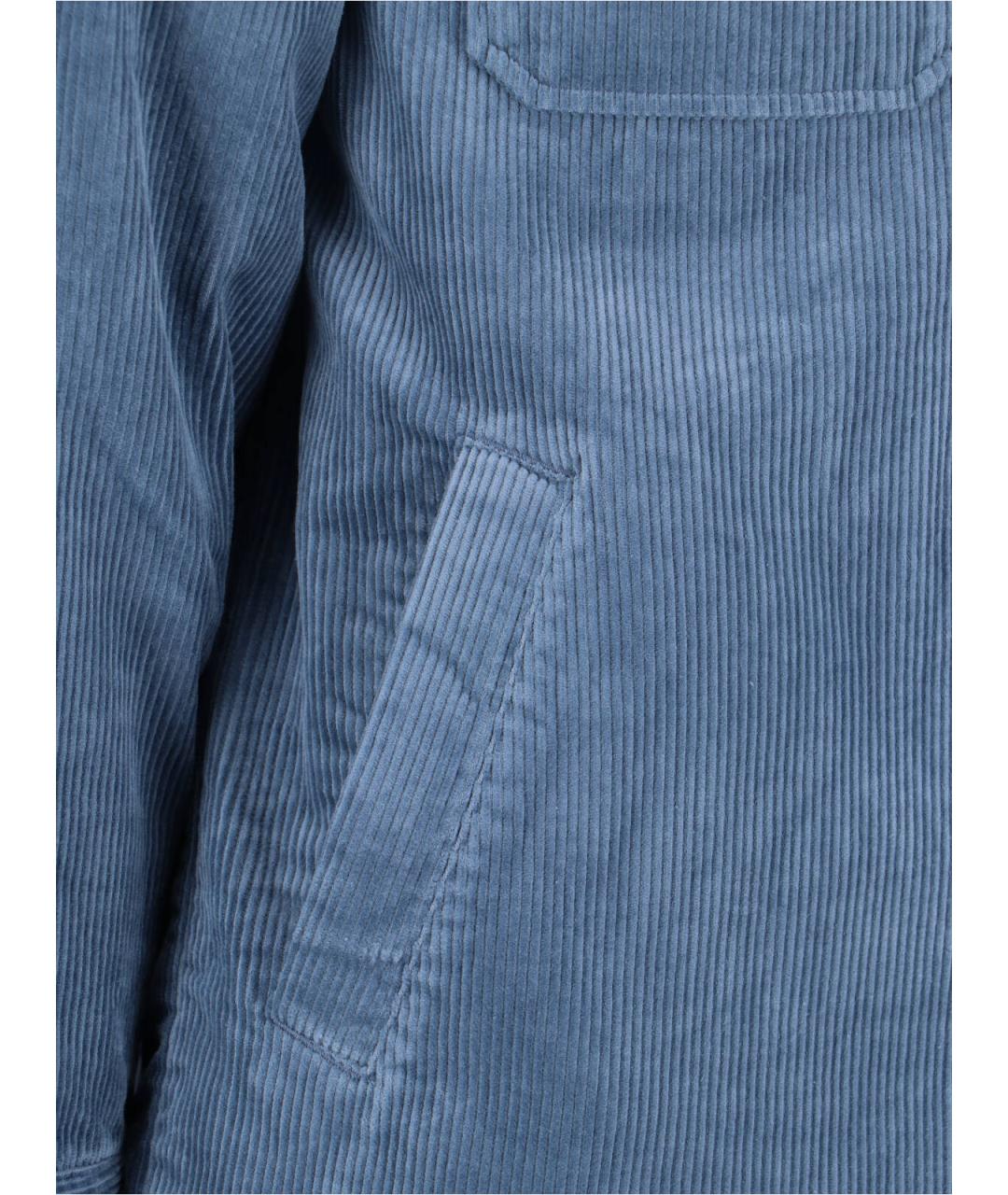 CARHARTT WIP Синяя хлопковая куртка, фото 5