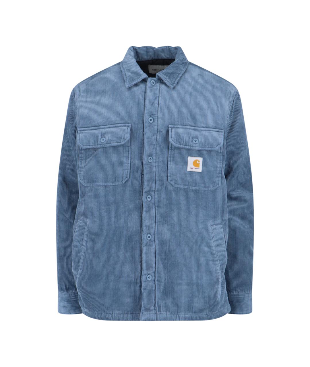 CARHARTT WIP Синяя хлопковая куртка, фото 1