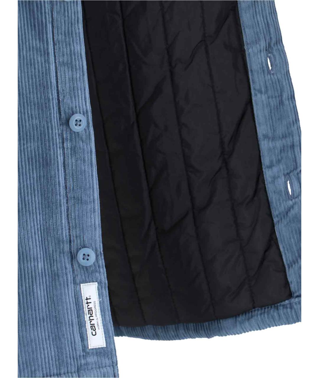 CARHARTT WIP Синяя хлопковая куртка, фото 3