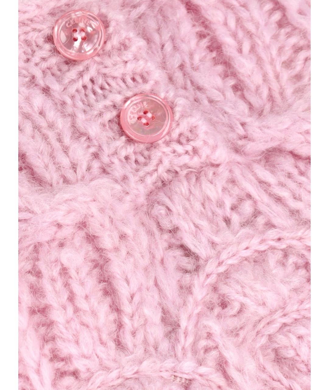 CELINE Розовый джемпер / свитер, фото 3