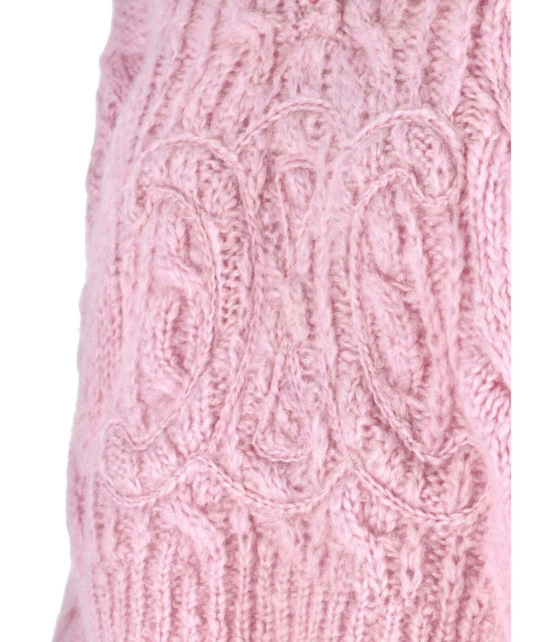 CELINE Розовый джемпер / свитер, фото 5
