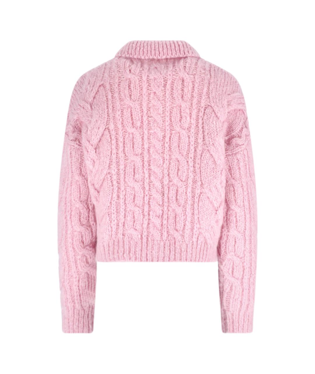 CELINE Розовый джемпер / свитер, фото 2