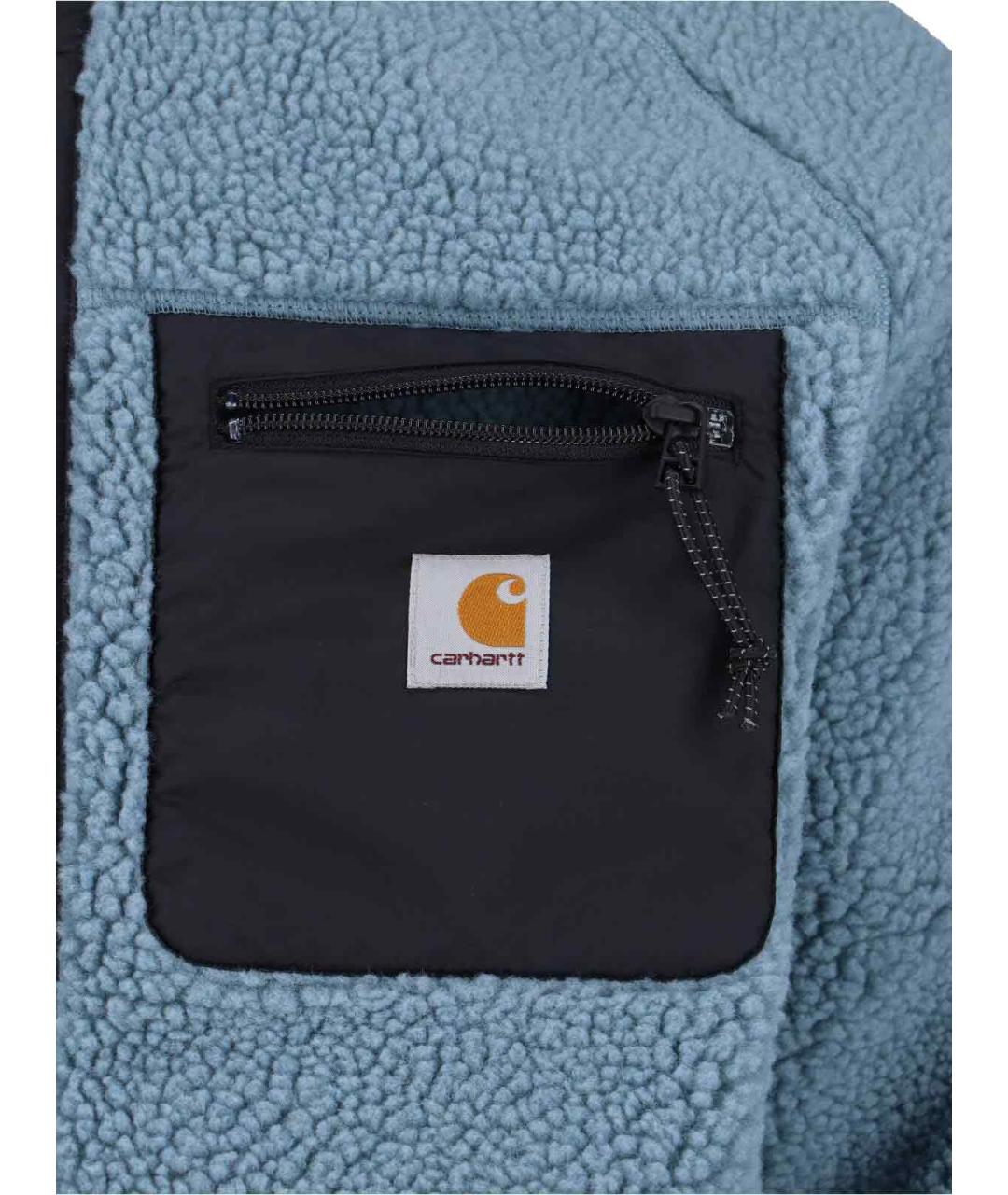 CARHARTT WIP Синяя полиэстеровая куртка, фото 4