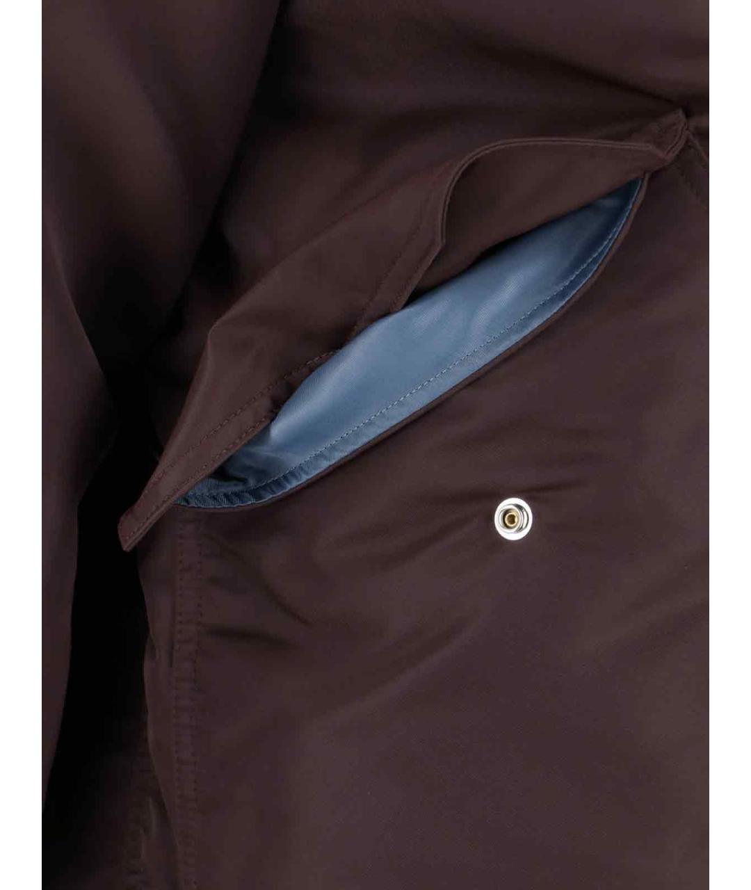 CARHARTT WIP Коричневая полиамидовая куртка, фото 5