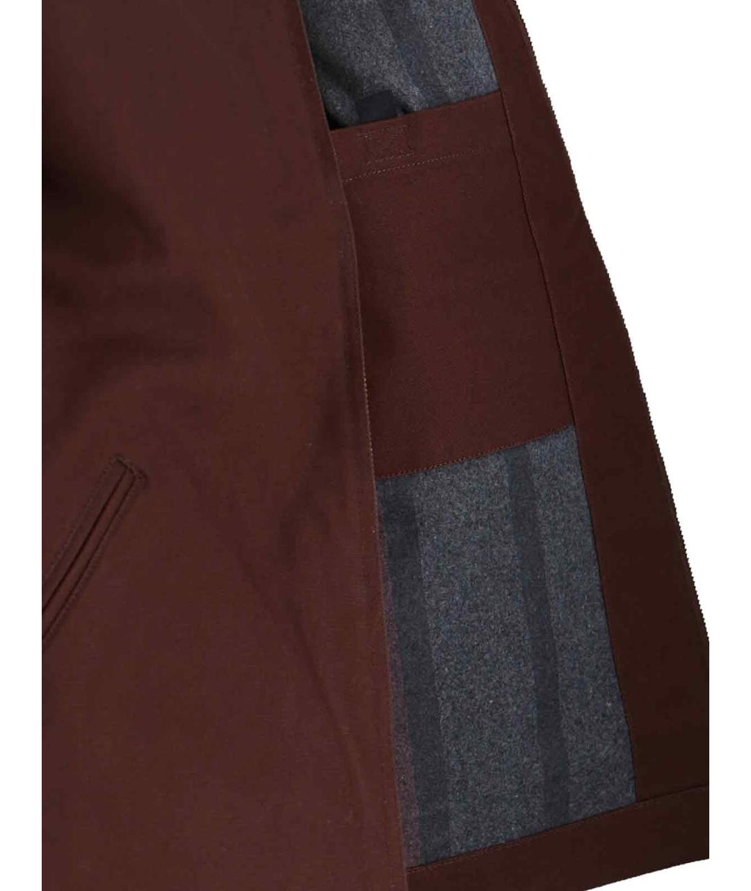 CARHARTT WIP Коричневая хлопковая куртка, фото 5