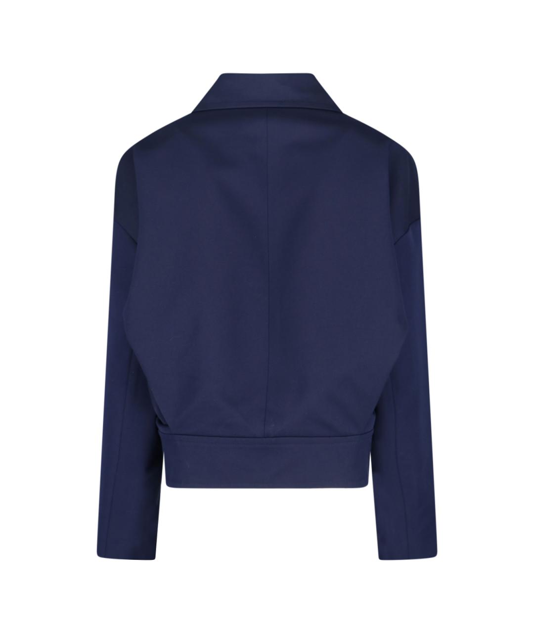 CELINE Синяя хлопковая куртка, фото 2