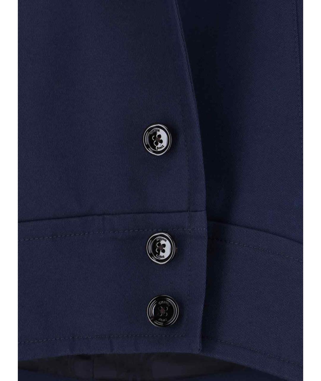 CELINE Синяя хлопковая куртка, фото 5