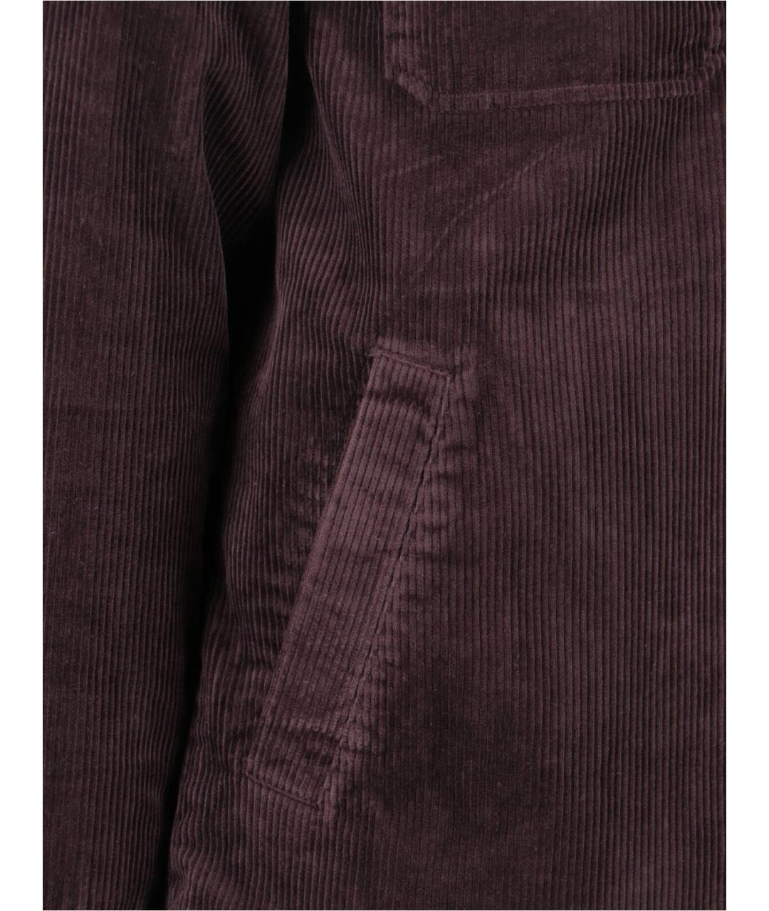 CARHARTT WIP Коричневая хлопковая куртка, фото 4
