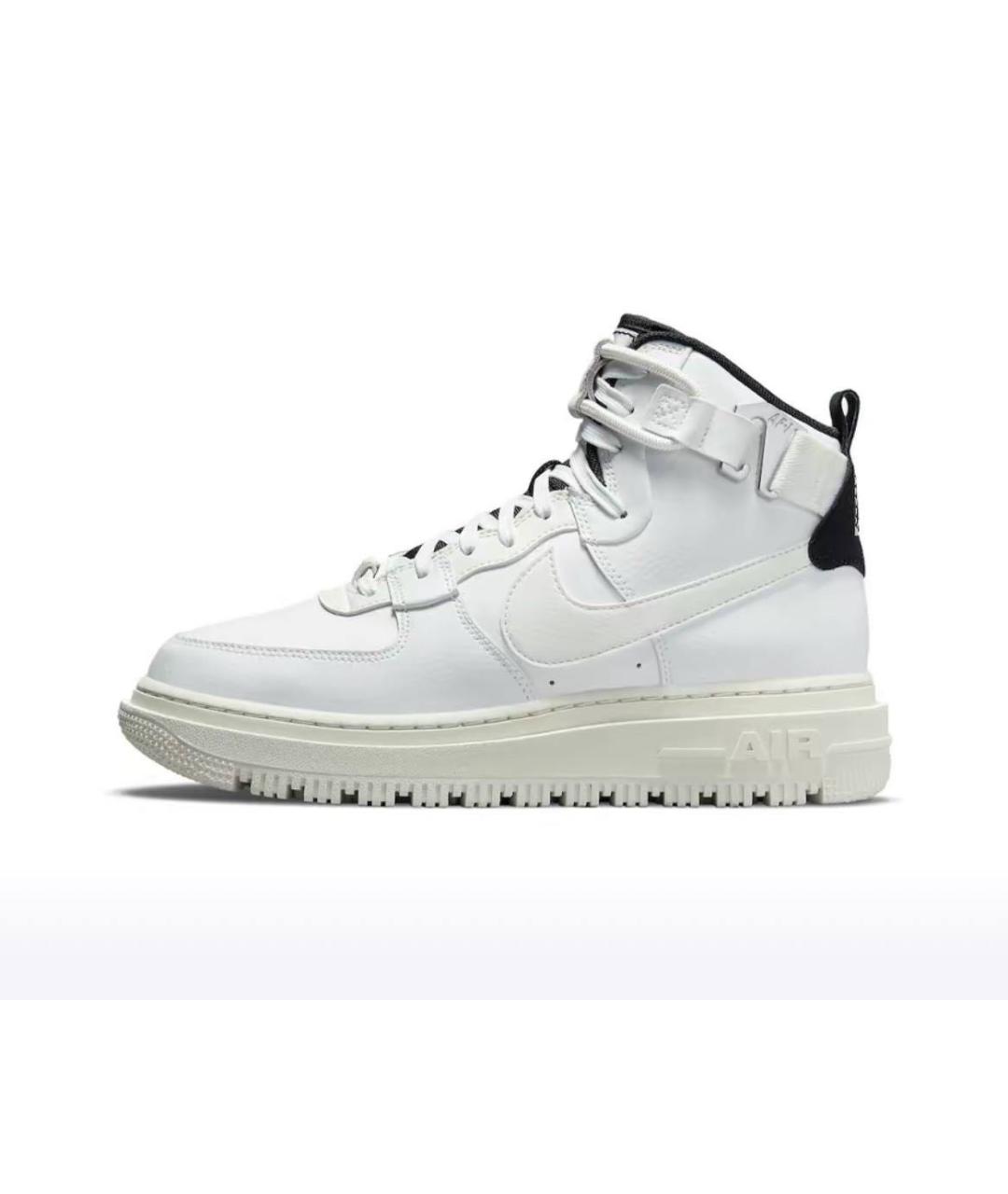 NIKE Белые кожаные кроссовки, фото 8