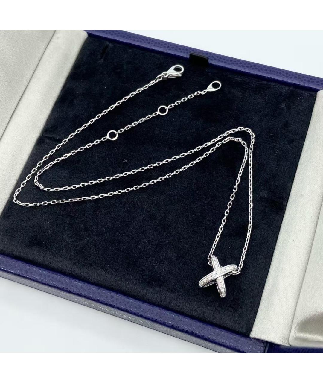 CHAUMET Серебряное колье из белого золота, фото 2