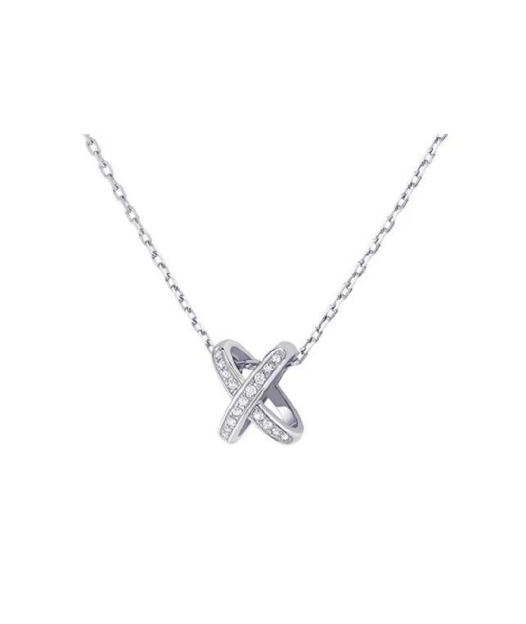 CHAUMET Серебряное колье из белого золота, фото 1