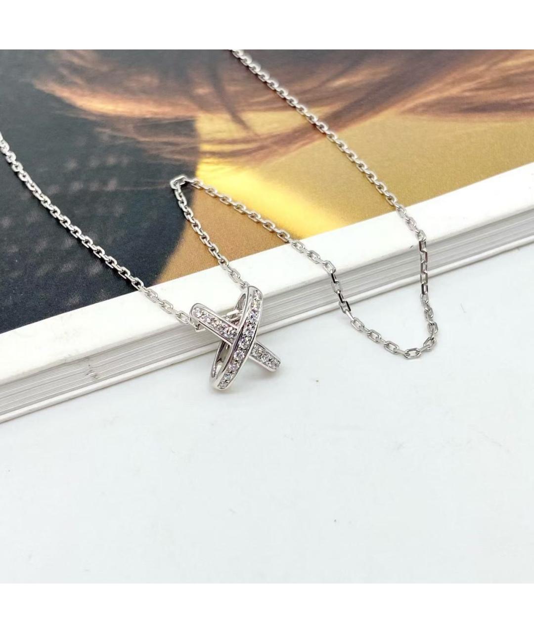 CHAUMET Серебряное колье из белого золота, фото 4