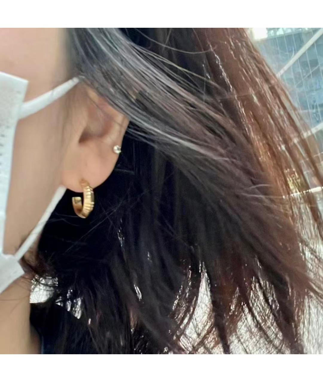 TIFFANY&CO Золотые серьги из розового золота, фото 5