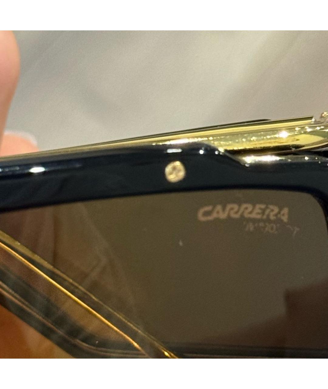 CARRERA Y CARRERA Черные пластиковые солнцезащитные очки, фото 8