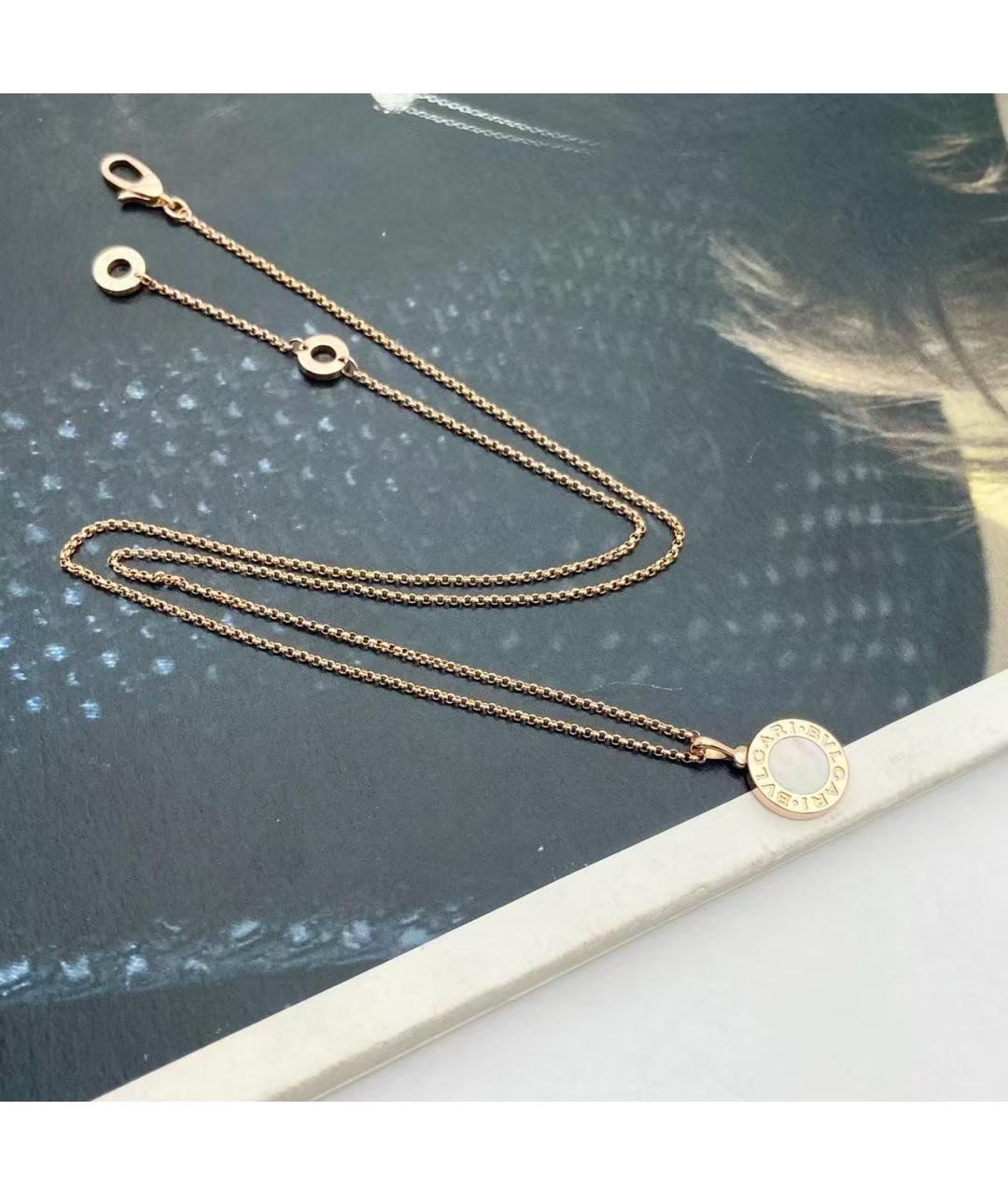 BVLGARI Золотое колье из розового золота, фото 2