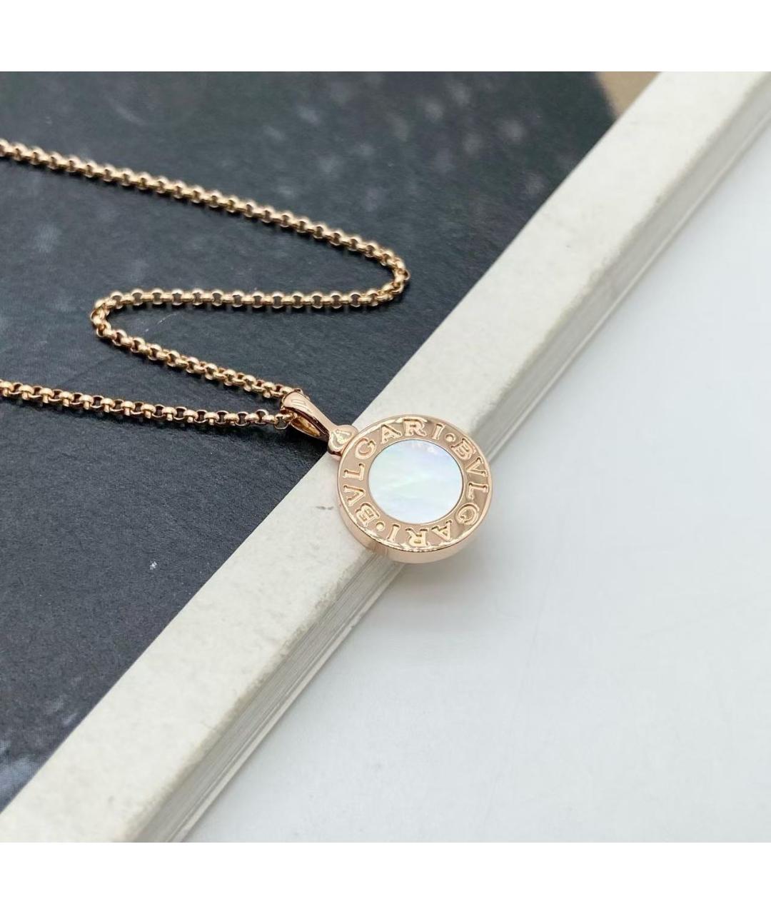 BVLGARI Золотое колье из розового золота, фото 4