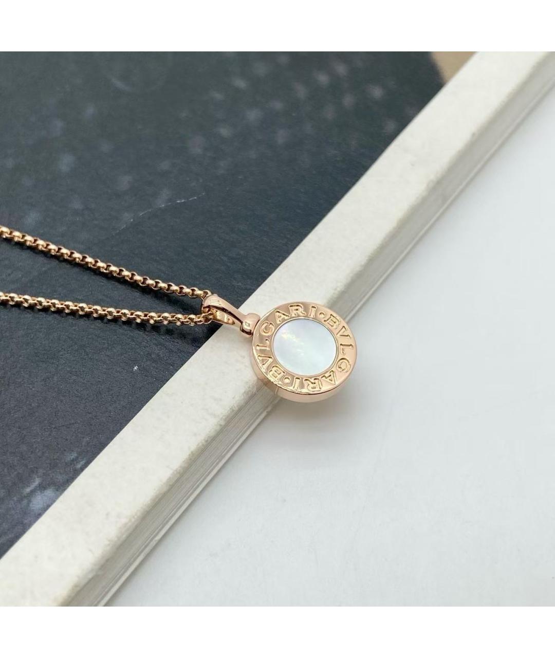 BVLGARI Золотое колье из розового золота, фото 3