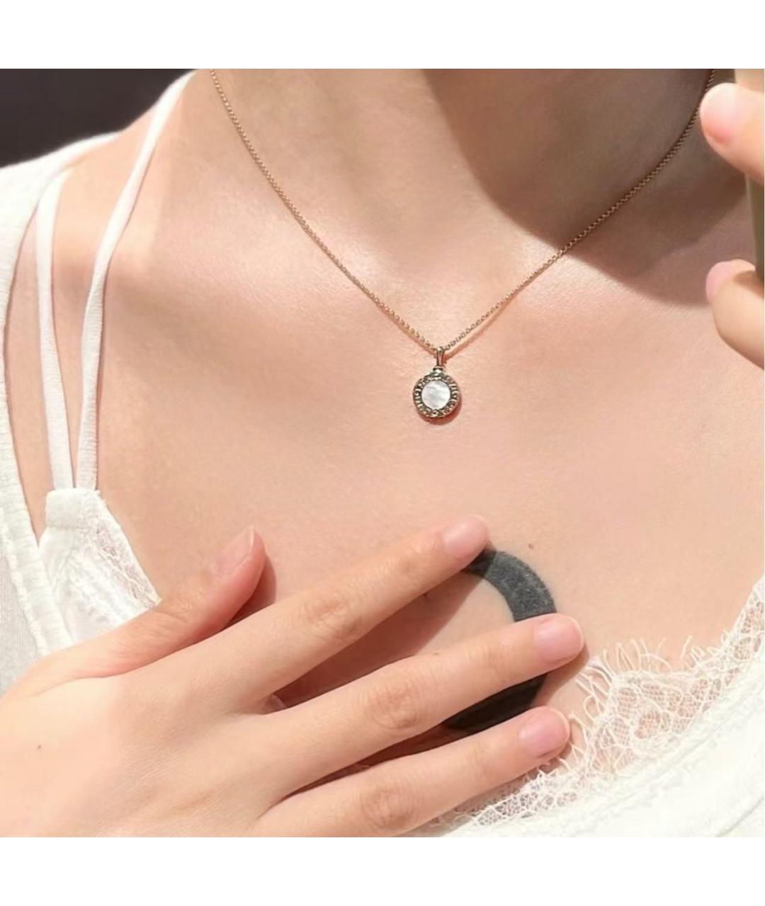 BVLGARI Золотое колье из розового золота, фото 5