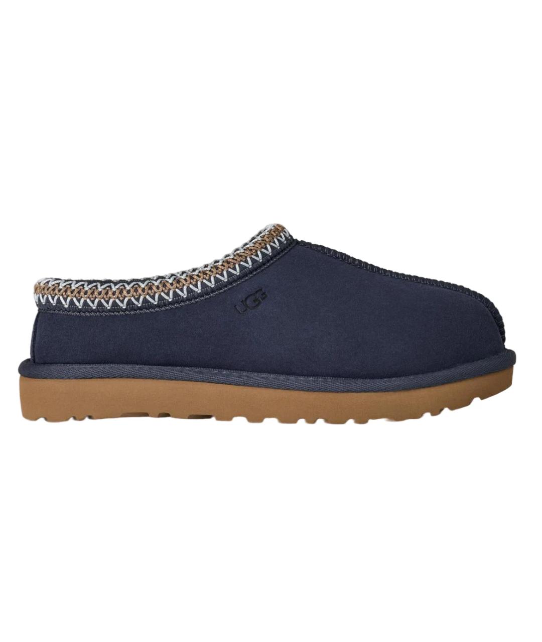 UGG AUSTRALIA Темно-синие замшевые мюли, фото 2