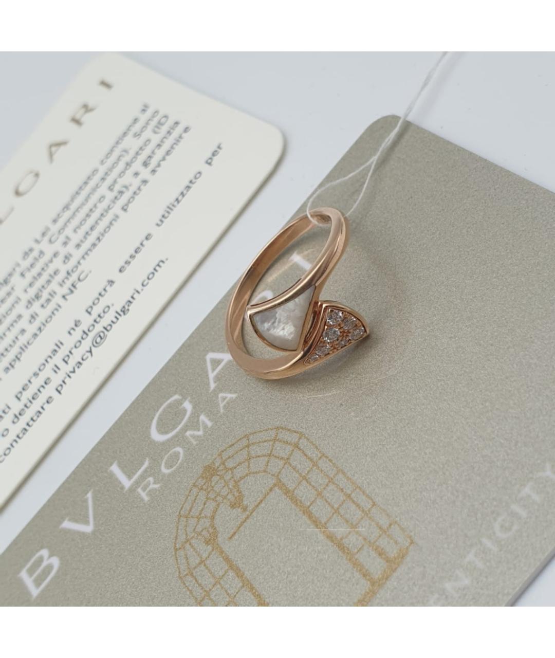 BVLGARI Золотое кольцо из розового золота, фото 4