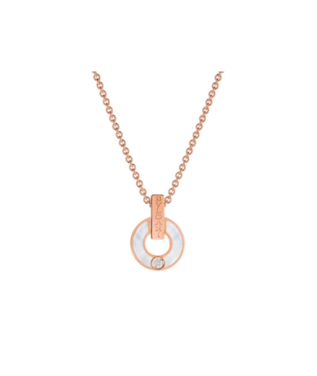 BVLGARI Золотое колье из розового золота, фото 1