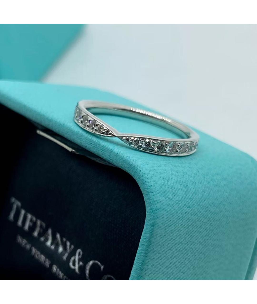 TIFFANY&CO Серебряное кольцо из белого золота, фото 2