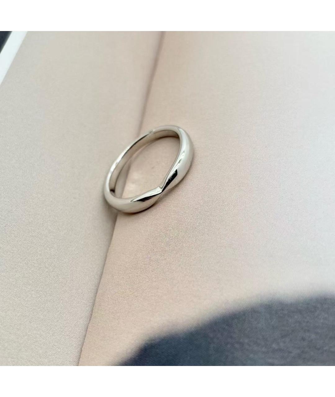 TIFFANY&CO Серебряное платиновое кольцо, фото 6