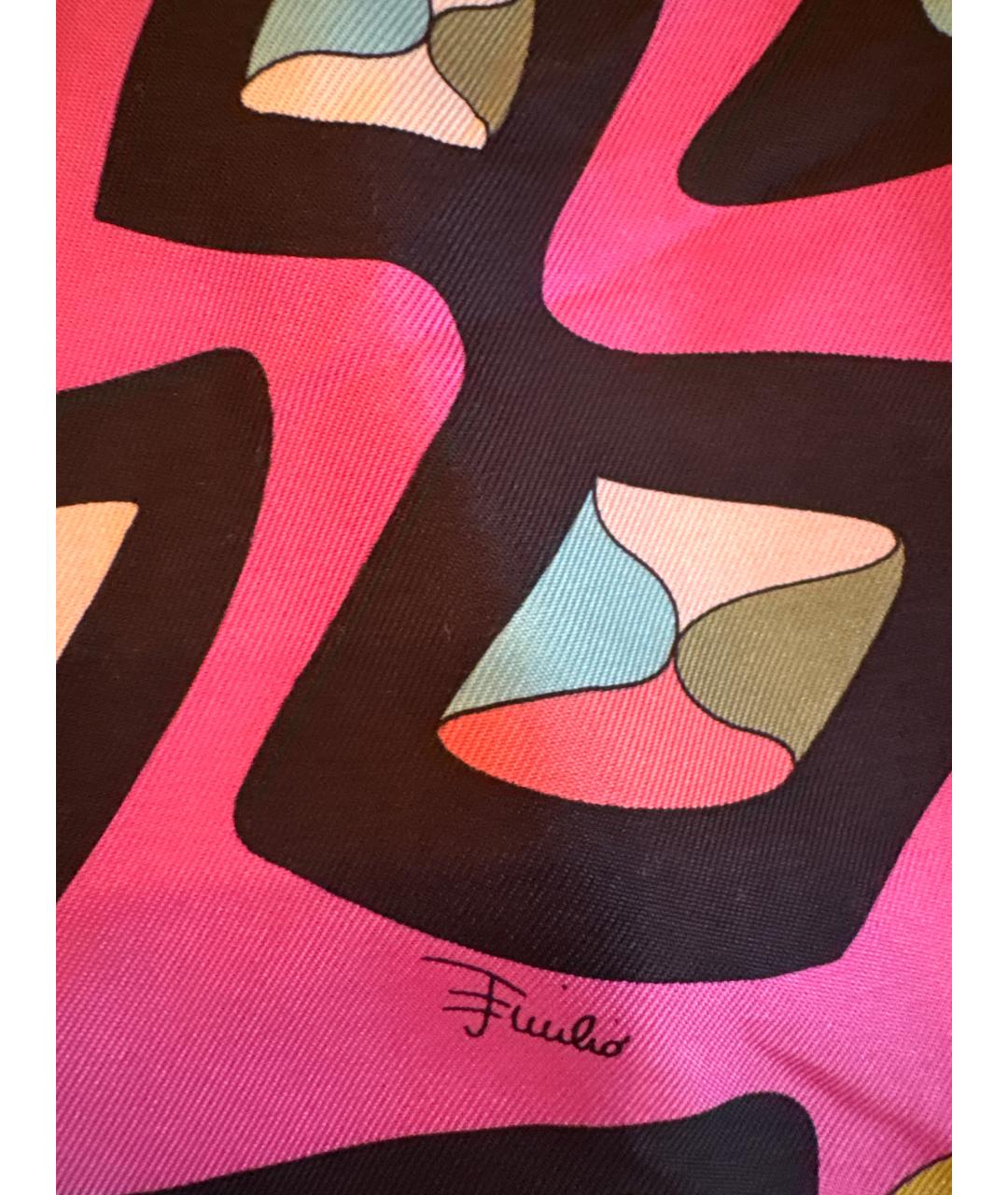 PUCCI Мульти шелковый платок, фото 2