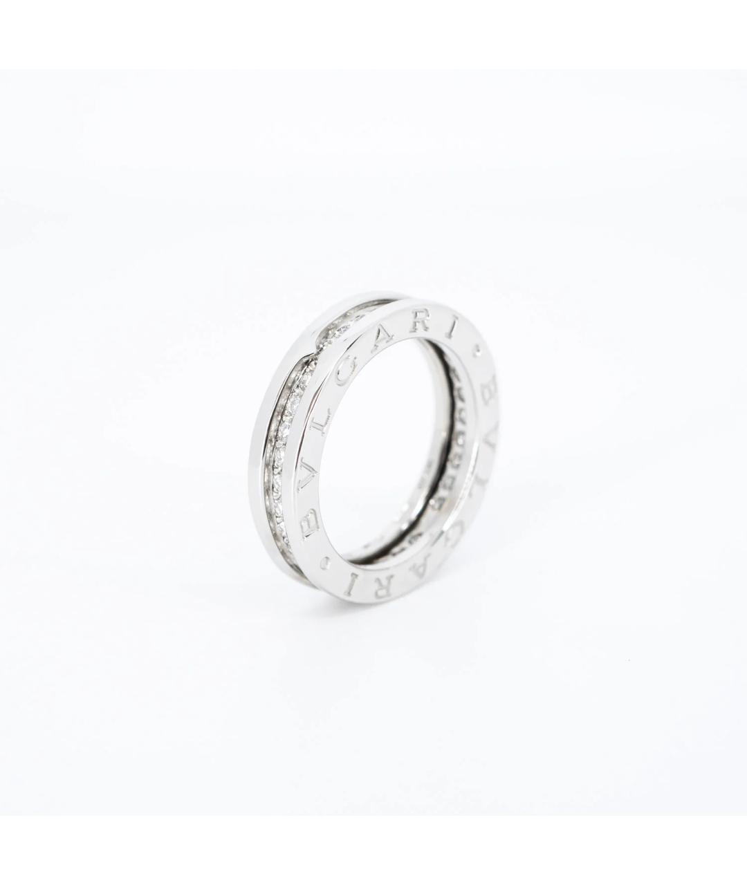 BVLGARI Серебряное кольцо из белого золота, фото 4